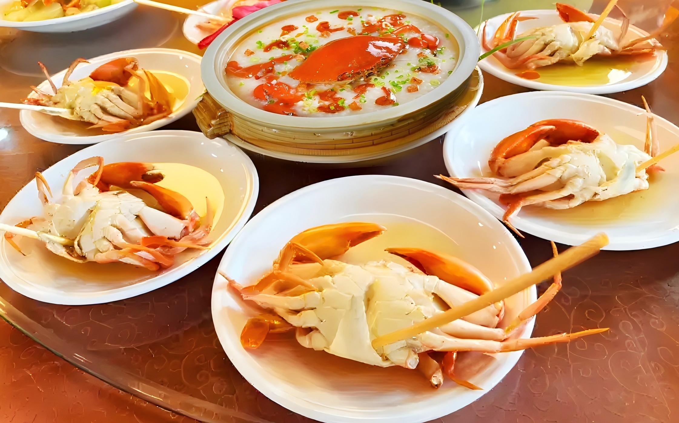 【名爐脆皮燒鵝宴】【台山非遺黃鱔飯宴】【位上原只崖門水蟹+水蟹粥宴】台山純玩2天團