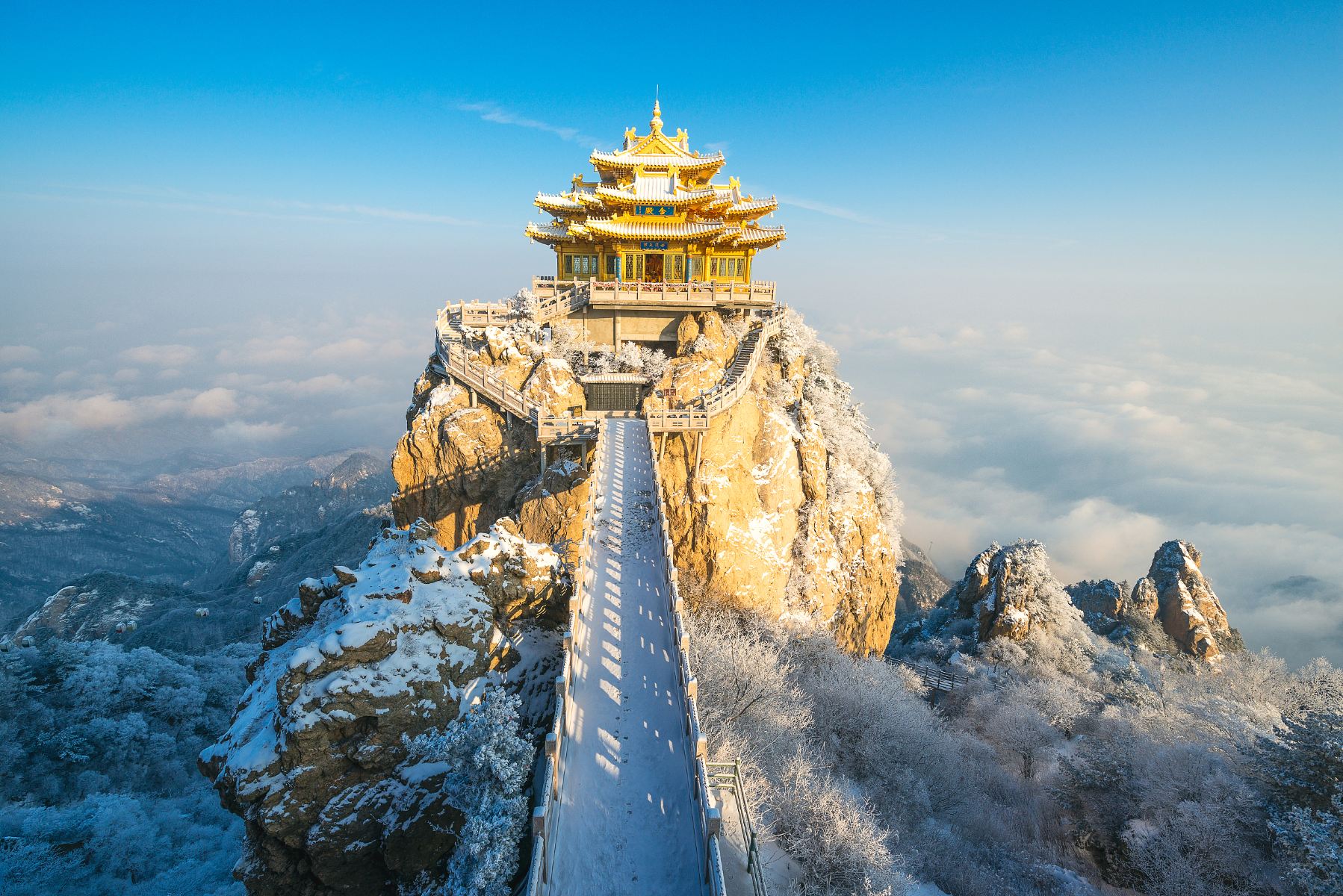 河南道教聖地老君山 觀雲端之上的仙境 直航6天團
