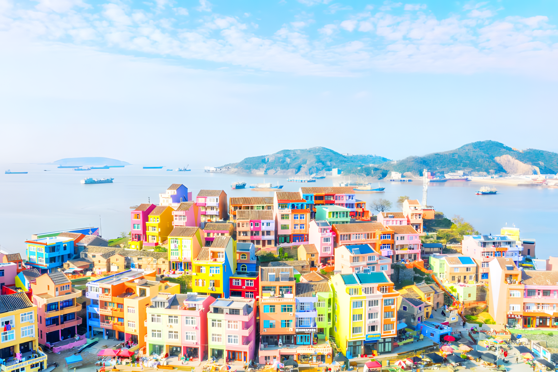遊覽神仙居 中國最美雲和梯 我係大明星浙江橫店5天團