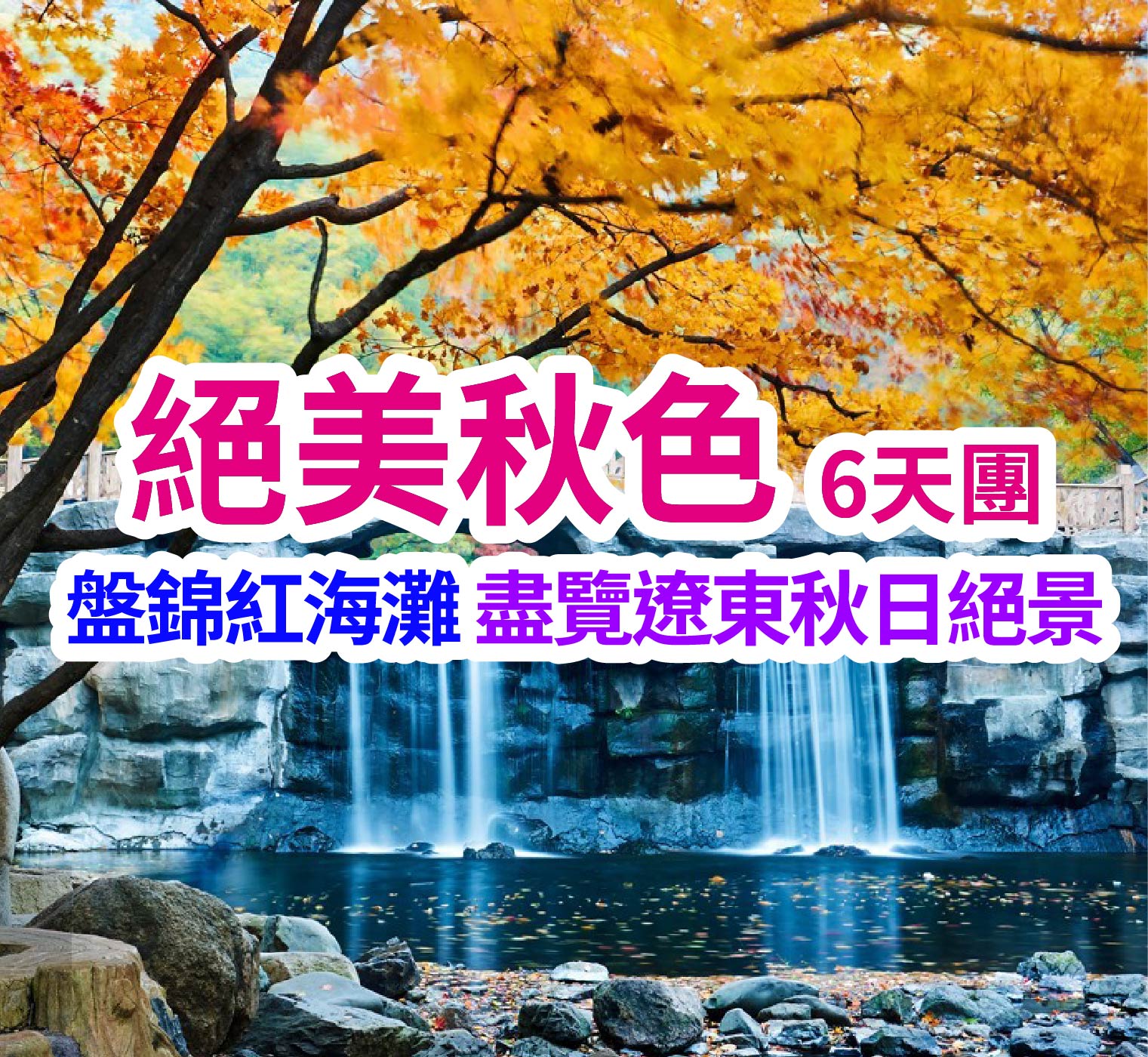 盤錦紅海灘 盡覽遼東秋日絕景 絕美秋色6天團