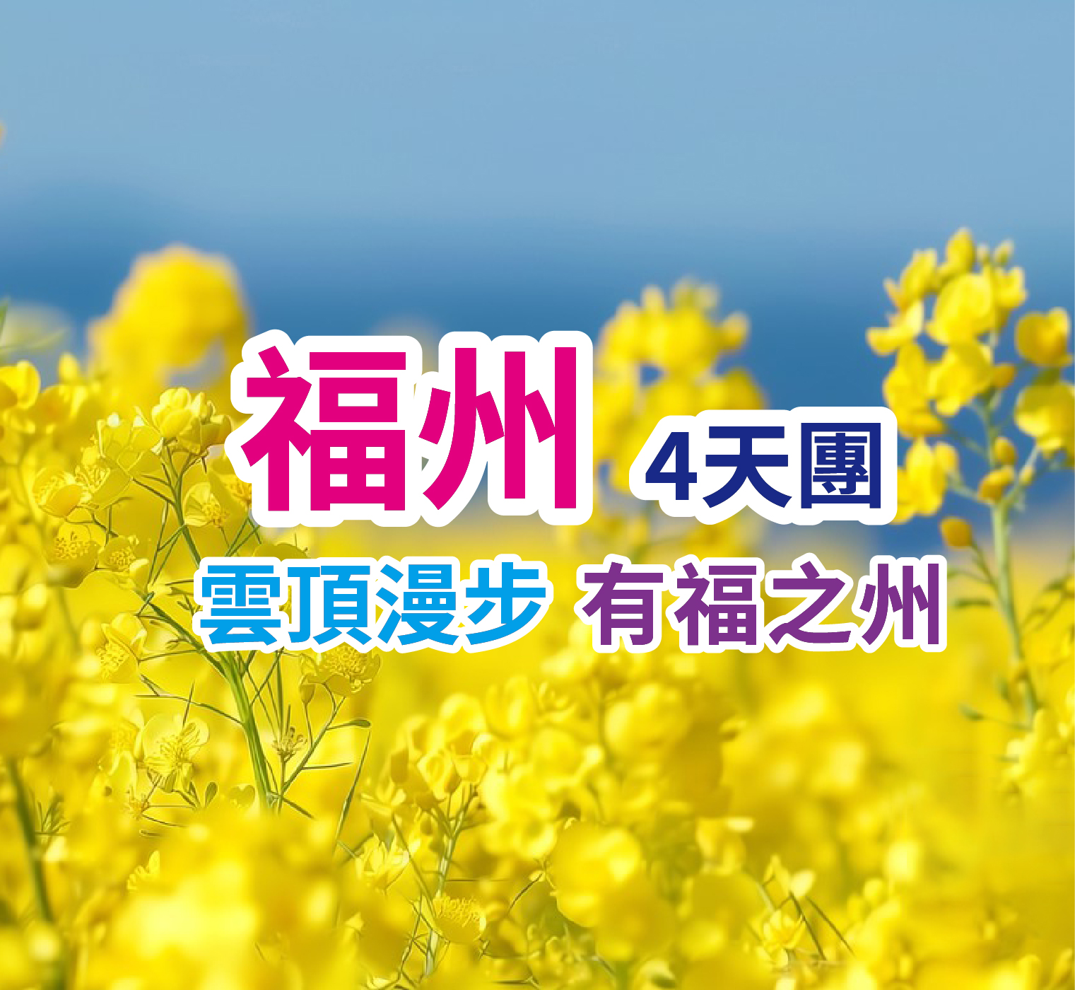 雲頂漫步 有福之州 高鐵直達4天團