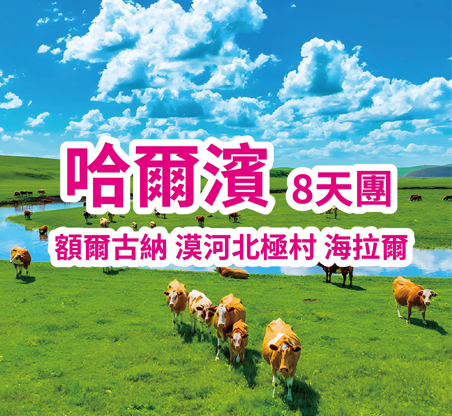 中國最美草原-最美邊防線 盡享異國風情 8天團