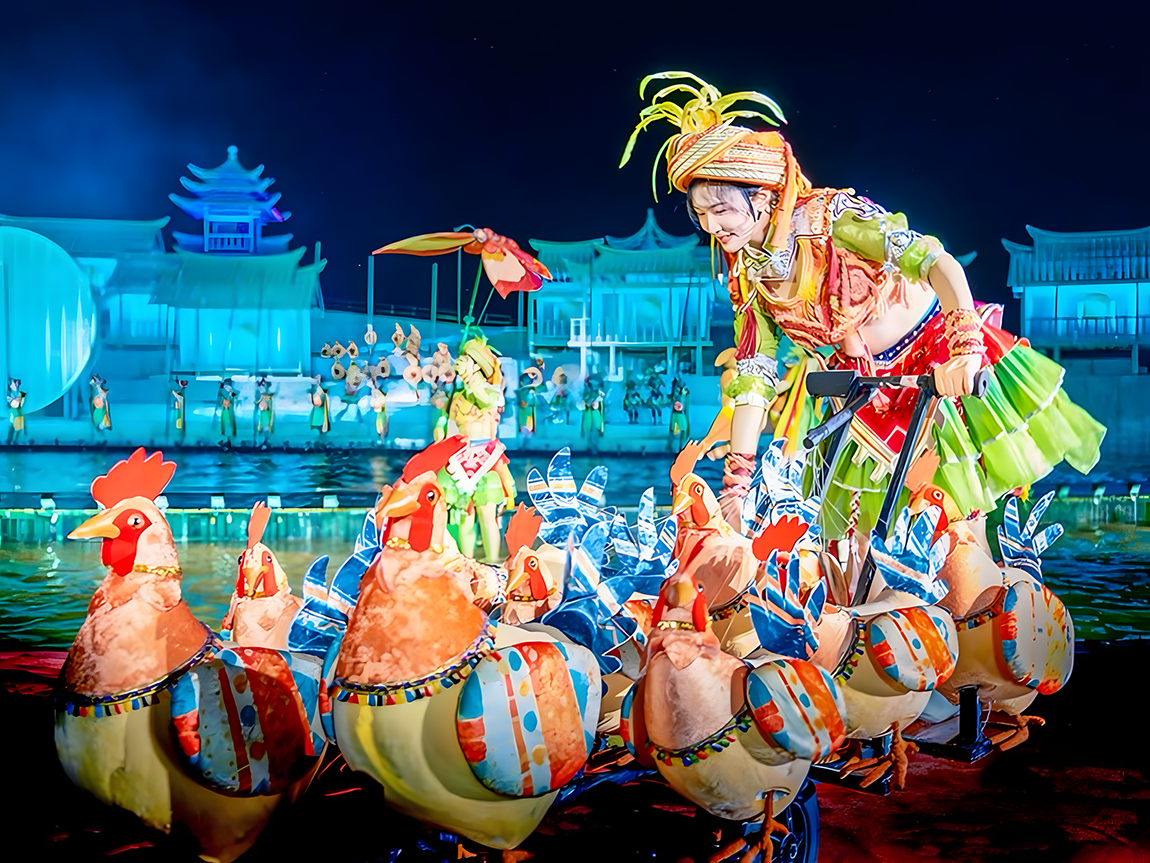 大灣區首個「瑤/苗/壯」大型實景SHOW【鳳凰樂土·山水麗人】（重本包價值¥238貴賓席A3 / A5區）船遊覽北江【小三峽】純玩2天團