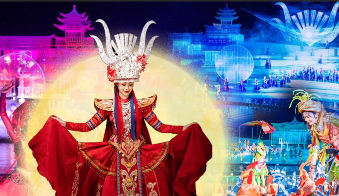 日遊長隆遇猛獸，夜賞『山水麗人』，探尋三水藍眼淚，輕鬆愜意親子豪華海鮮燒烤自助餐3天團