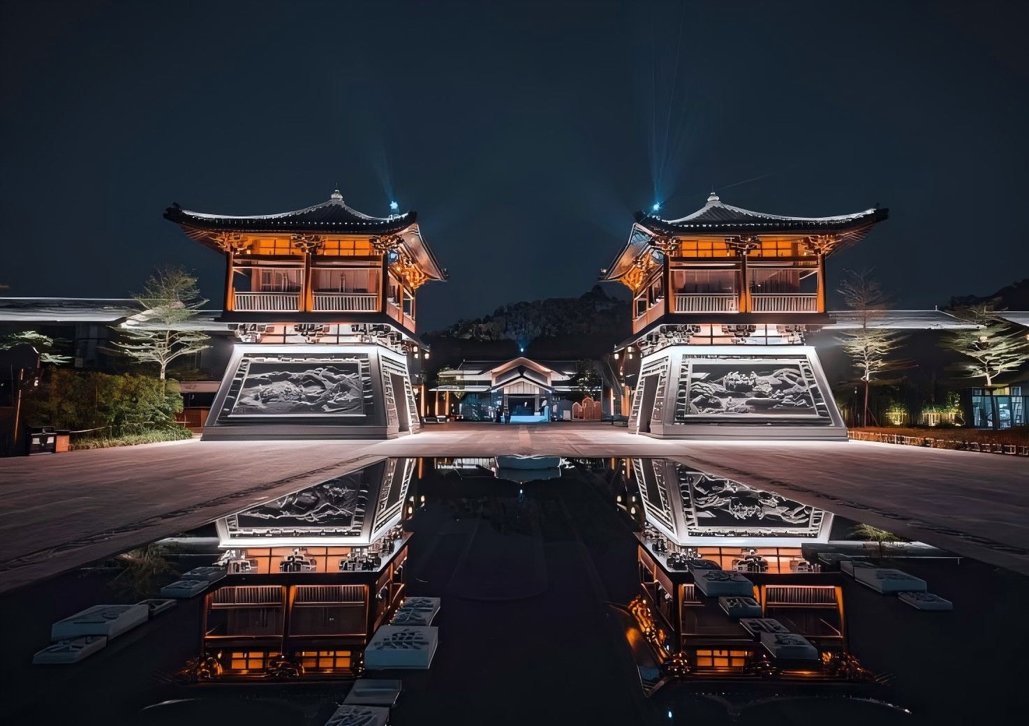 保證連住2晚：精品五星--新興保利雅途酒店  
任泡南藥湯泉、打卡禪域小鎮、觀賞世界奇觀寶石花、感受廟街煙火氣
雲浮、新興六祖故里純玩三天團 