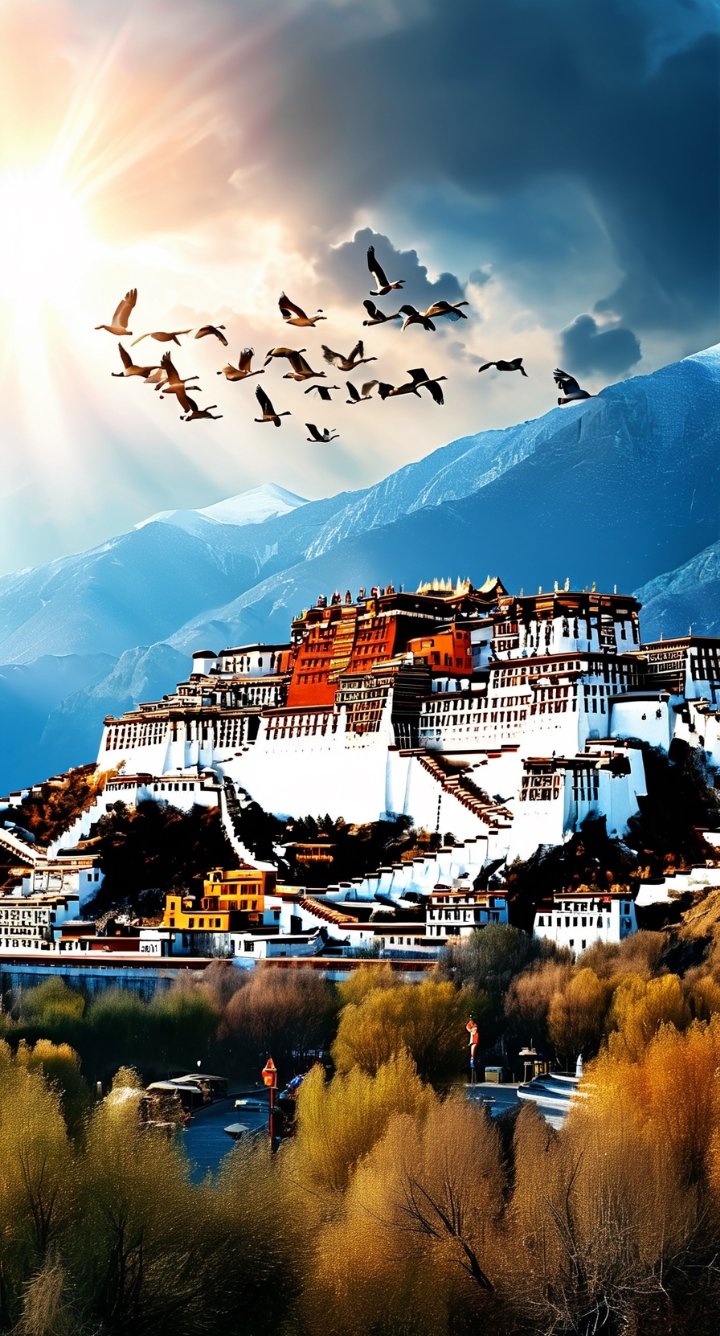 【圓夢西藏】賞一年一度林芝桃花 雅魯藏布大峽谷/巴松措/布達拉宮/大昭寺/八角街/羊卓雍措/色季拉山/林則精靈谷 深圳直航拉薩抵玩7天團