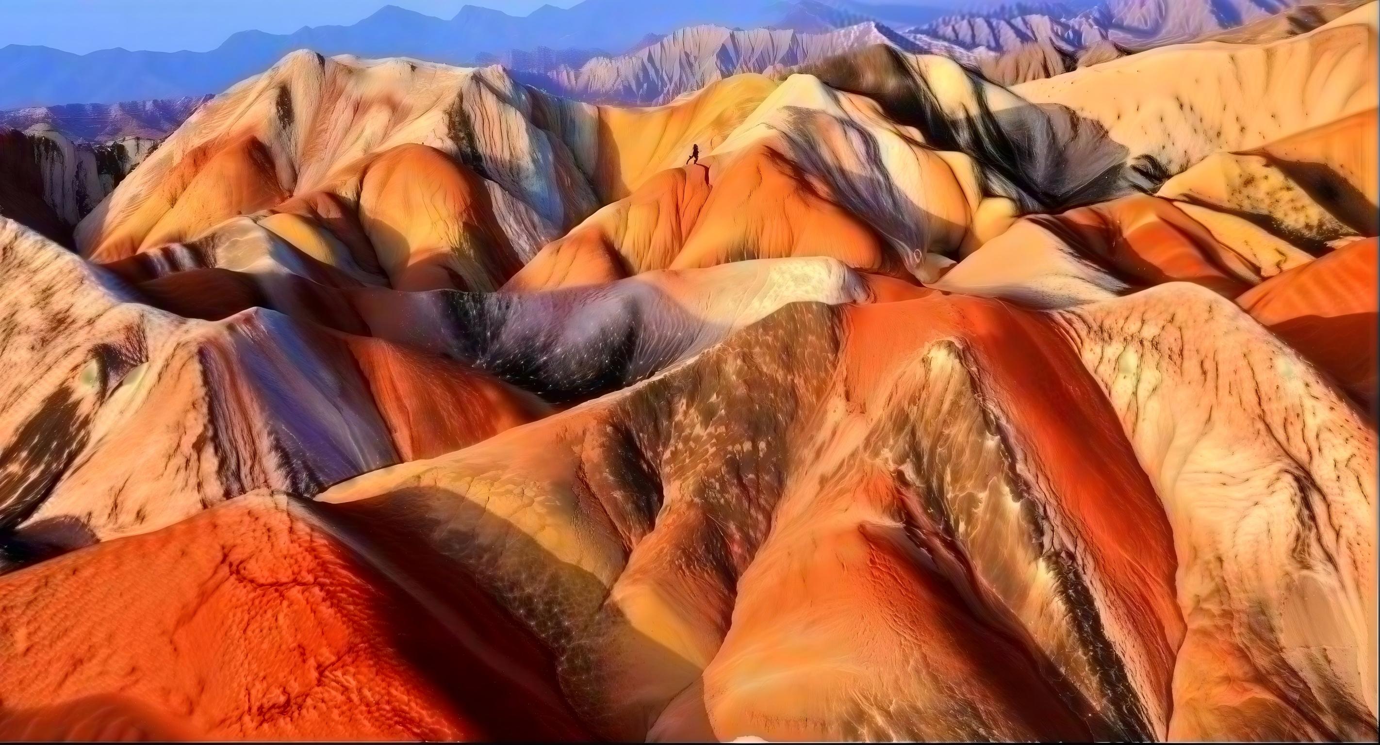 青海湖莫高窟大柴旦翡翠湖七彩丹霞 甘肅蘭州8天團