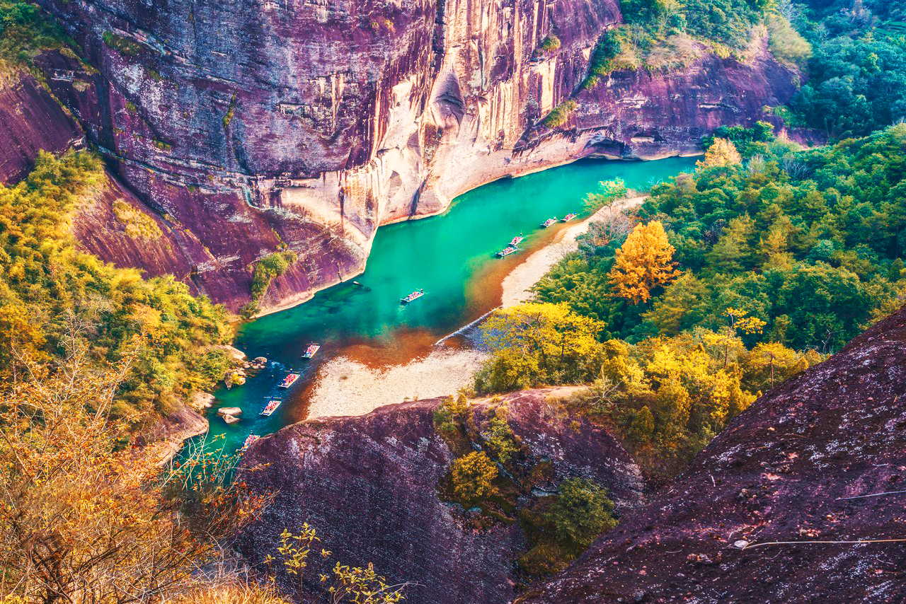 丹霞秘境 尋幽武夷 福建4天團
