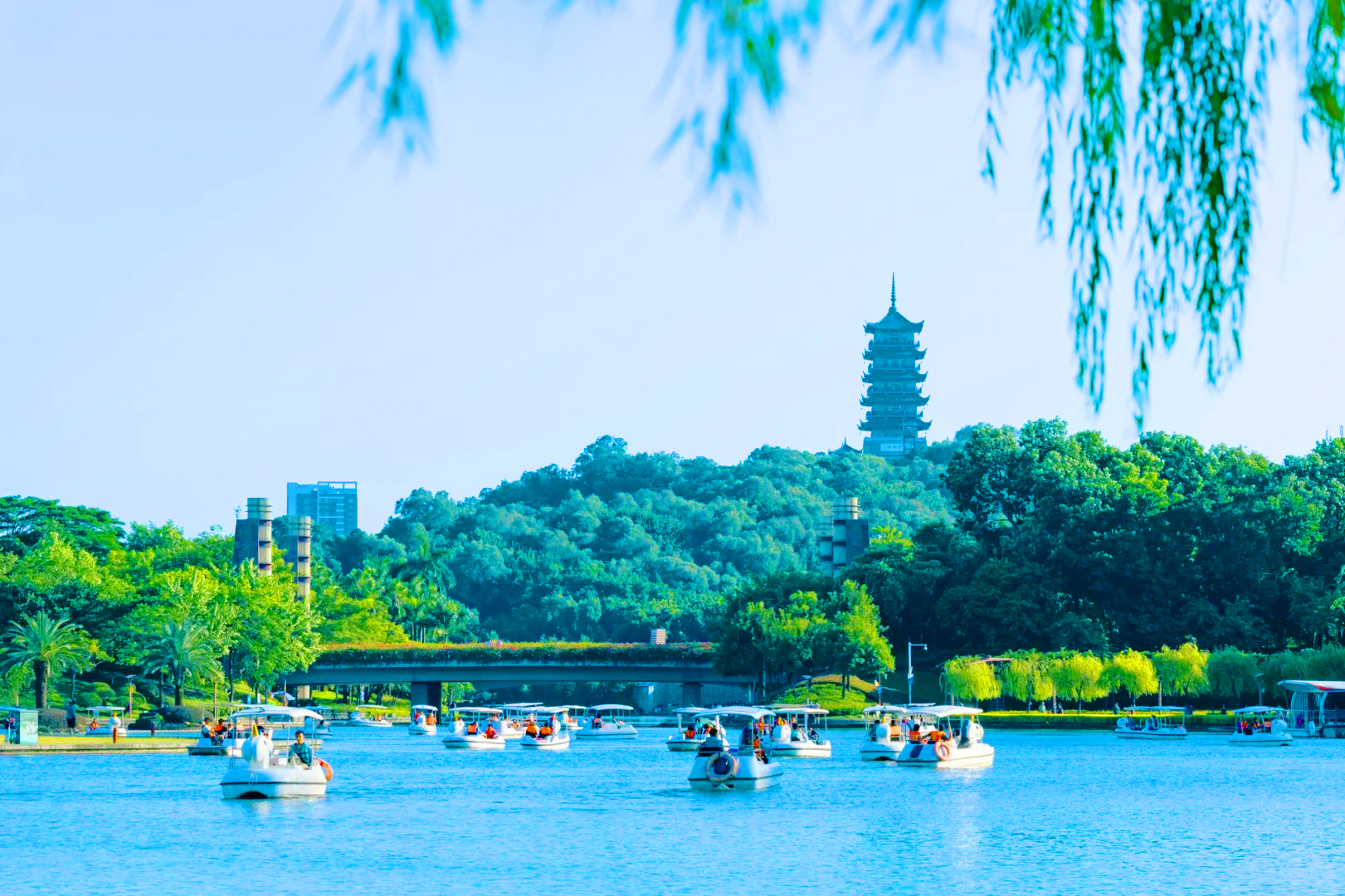 望千燈齊亮，打卡“水城夜市”【無限任食上百種地道粵式點心】純玩2天團