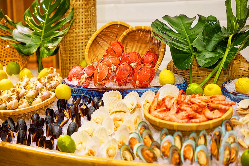 國際品牌Marriott萬豪旗下佛山萬怡酒店 豪歎酒店海鮮自助晚餐 2天團