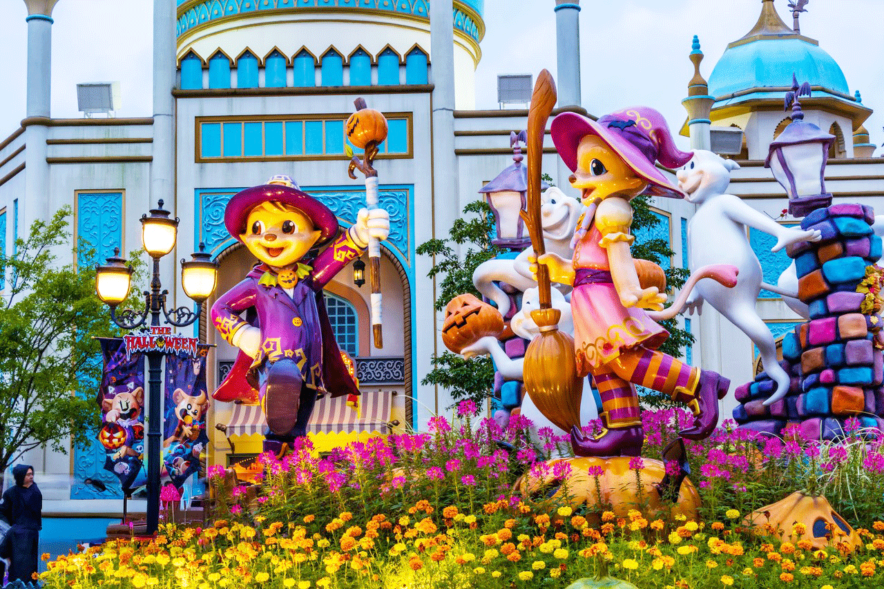 香草環繞歐式園邸 燈影流轉童話夢境 韓國首爾愛寶樂園5天團