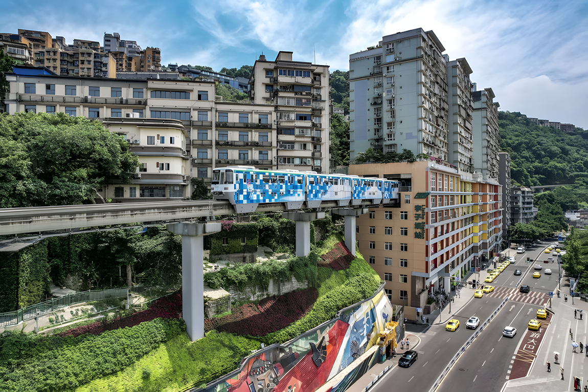 重慶魔幻山城 湖南張家界雙城聯遊 高鐵6天團