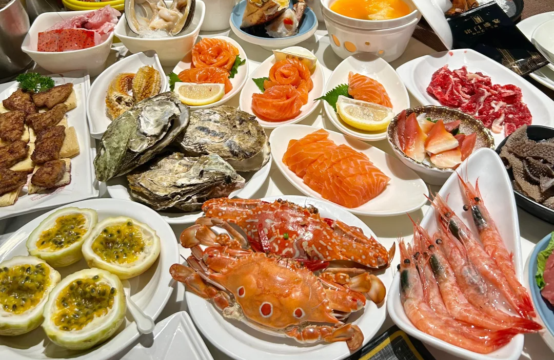 東莞超豪華銘門盛宴藝術海鮮自助餐 2天團