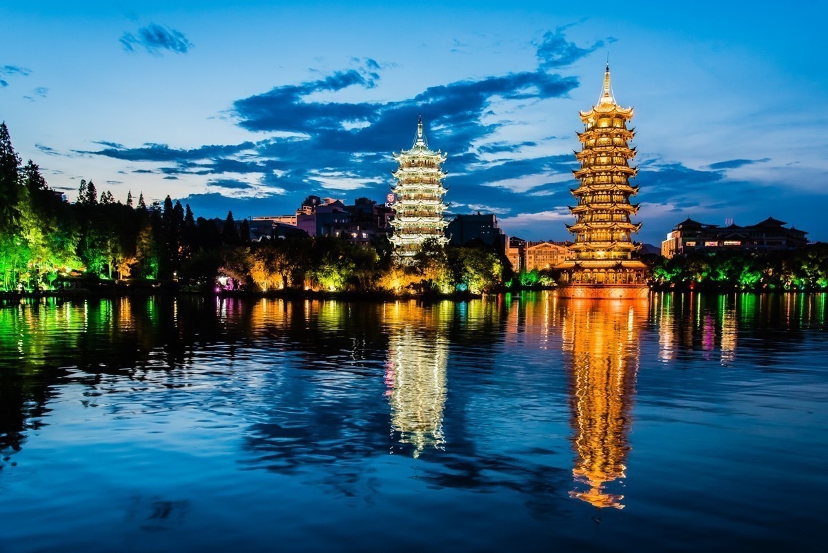 感受廣西古圩風情 海洋銀杏林  遇見好柿桂林4天團