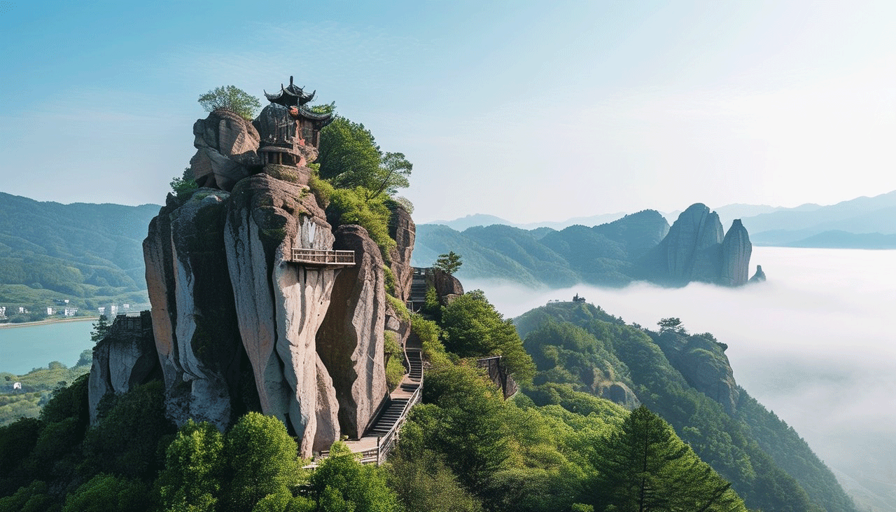 觀鄱陽湖萬羽候鳥 登丹霞龜峰 大美上饒5天團